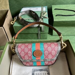 Gucci GG top handle mini bag with Web