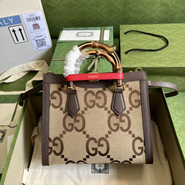 Gucci Diana jumbo GG small tote bag