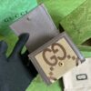 Gucci Diana  Canvas  Leather Compact Wallet