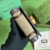 Gucci Diana  Canvas  Leather Compact Wallet