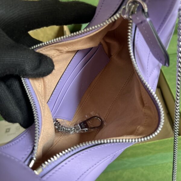 Gucci Marmont half-moon-shaped mini bag