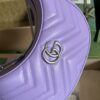 Gucci Marmont half-moon-shaped mini bag