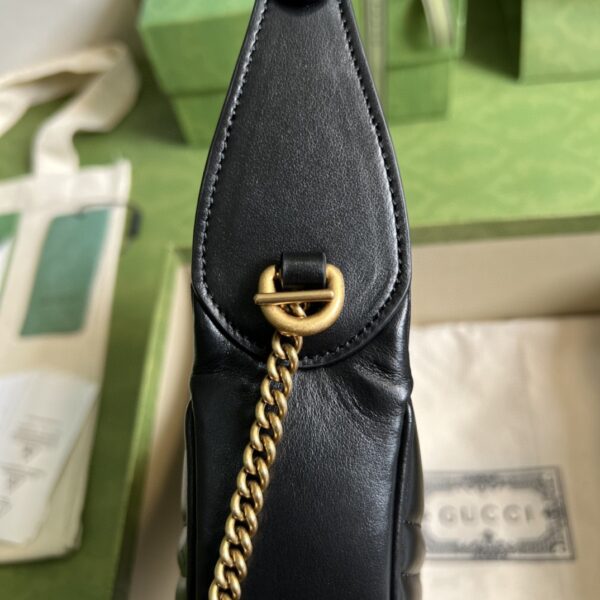 Gucci Marmont half-moon-shaped mini bag
