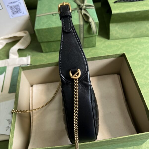 Gucci Marmont half-moon-shaped mini bag