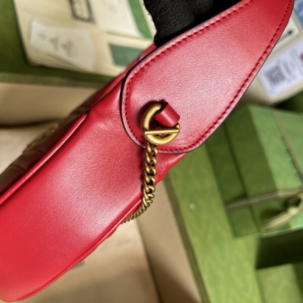 Gucci Marmont half-moon-shaped mini bag