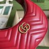 Gucci Marmont half-moon-shaped mini bag