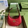 Gucci Marmont half-moon-shaped mini bag