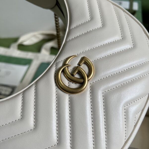 Gucci Marmont half-moon-shaped mini bag