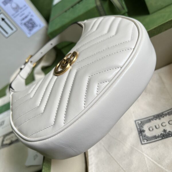 Gucci Marmont half-moon-shaped mini bag