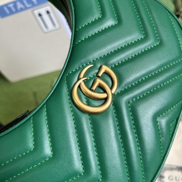 Gucci Marmont half-moon-shaped mini bag