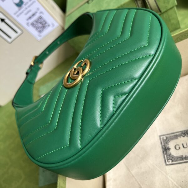 Gucci Marmont half-moon-shaped mini bag