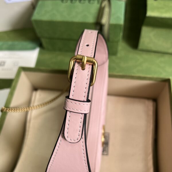 Gucci Marmont half-moon-shaped mini bag