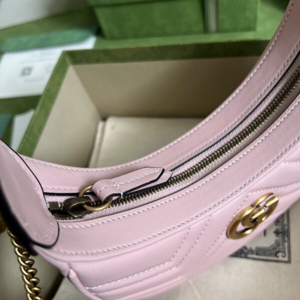 Gucci Marmont half-moon-shaped mini bag