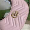 Gucci Marmont half-moon-shaped mini bag