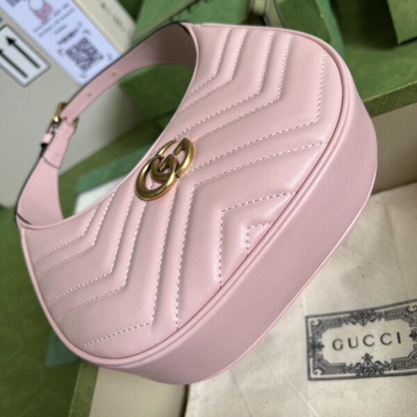 Gucci Marmont half-moon-shaped mini bag