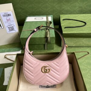 Gucci Marmont half-moon-shaped mini bag