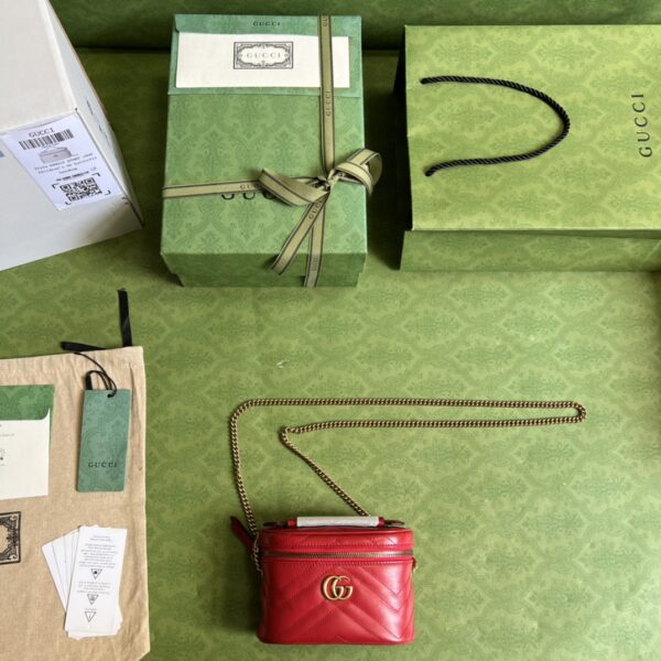 Gucci Marmont mini top handle bag
