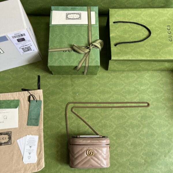 Gucci Marmont mini top handle bag
