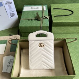 Gucci GG Marmont top handle mini bag