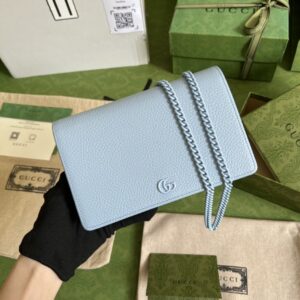 Gucci GG Marmont leather mini chain bag