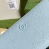GUCCI Leather zip around wallet