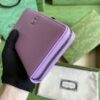 GUCCI Leather zip around wallet