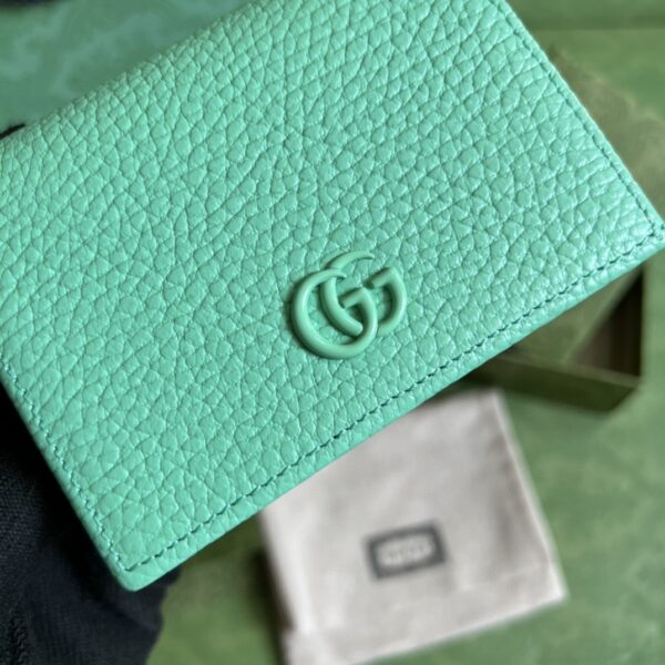 GUCCI Leather card case wallet