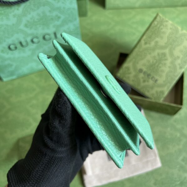 GUCCI Leather card case wallet