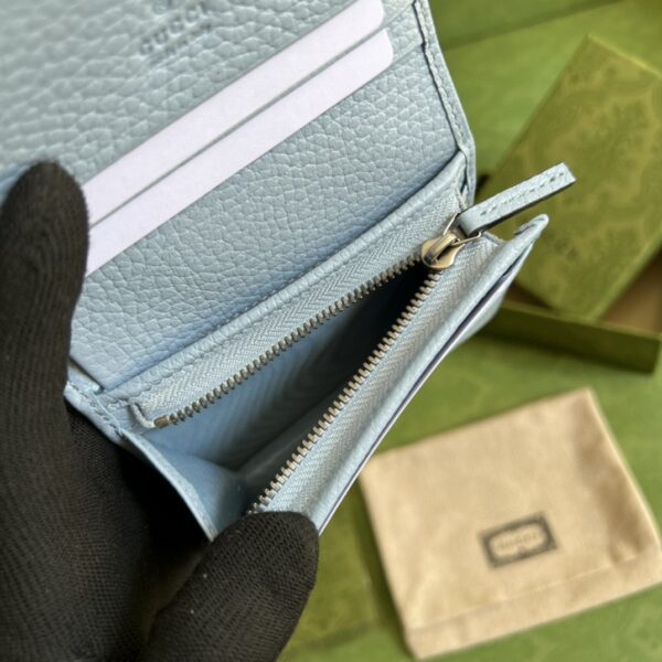 GUCCI Leather card case wallet