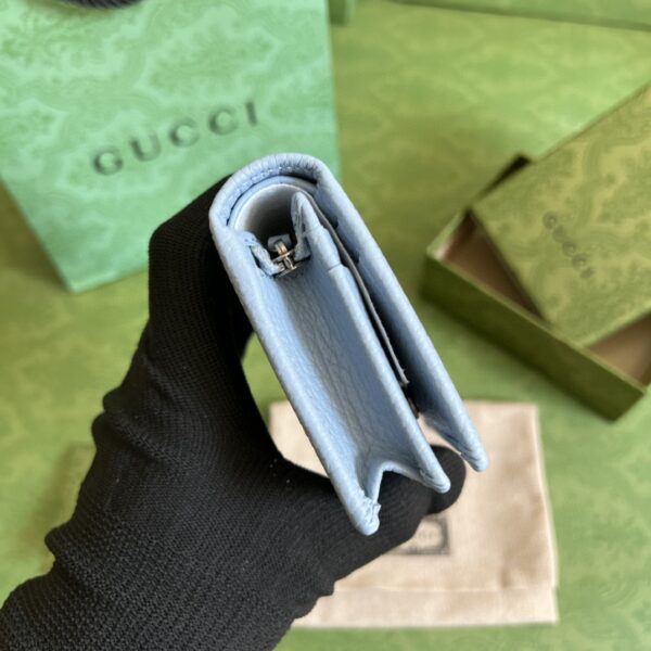 GUCCI Leather card case wallet
