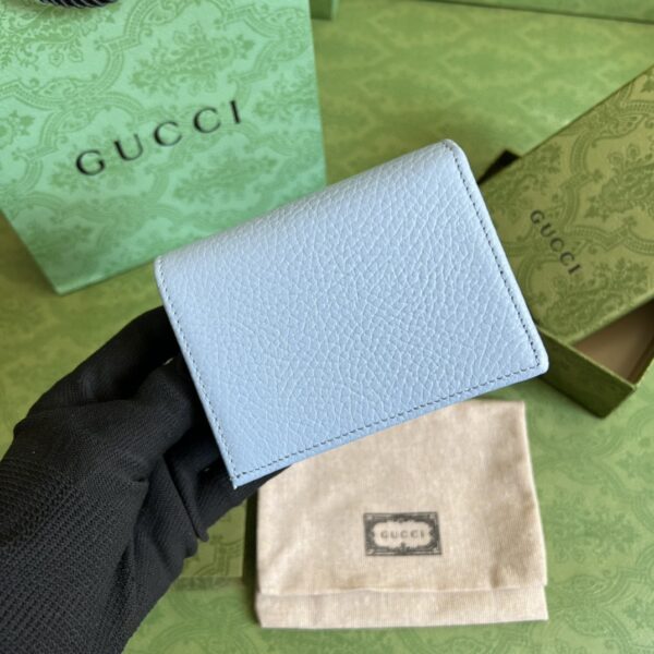 GUCCI Leather card case wallet