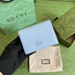 GUCCI Leather card case wallet