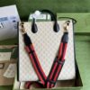 GUCCI GG SUPREME CANVAS MEDIUM TOTE BAG