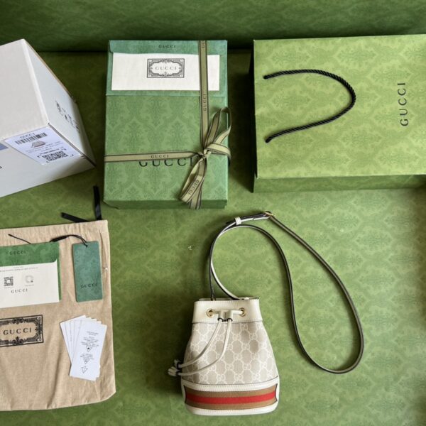 Gucci Ophidia GG mini bucket bag