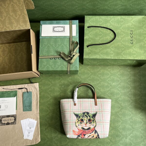 GUCCI Children’s GG ranch tote