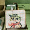 Gucci Children’s top-handle bag with cat print