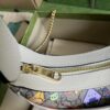 GUCCI Half-moon-shaped mini bag with Interlocking G