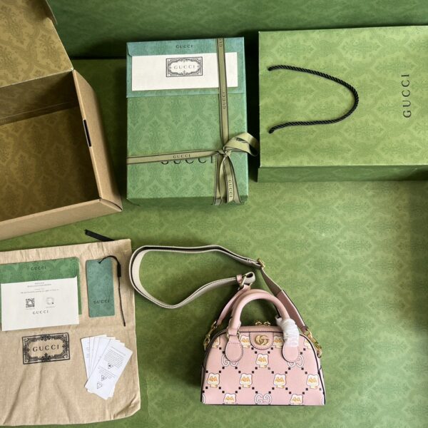 Gucci OPHIDIA GG MINI TOP HANDLE Bag
