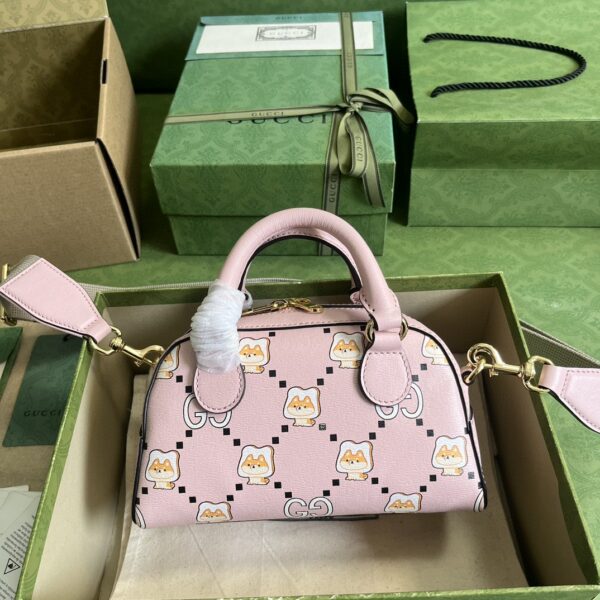 Gucci OPHIDIA GG MINI TOP HANDLE Bag