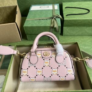 Gucci OPHIDIA GG MINI TOP HANDLE Bag