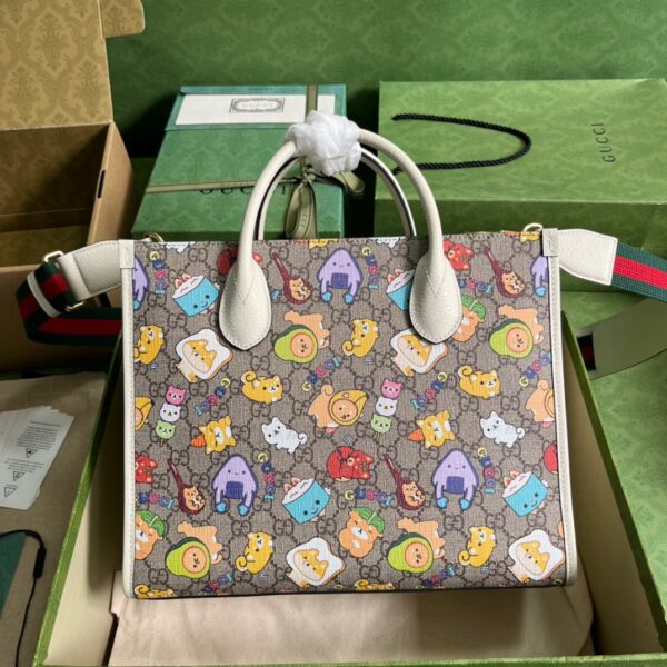 Gucci animal print small tote