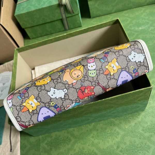 Gucci animal print toiletry case