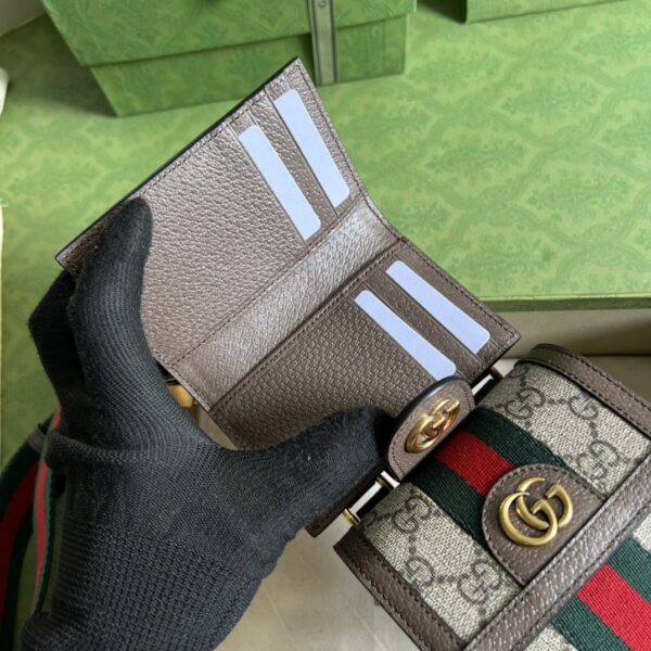 Gucci Ophidia GG mini bag and detachable wallet