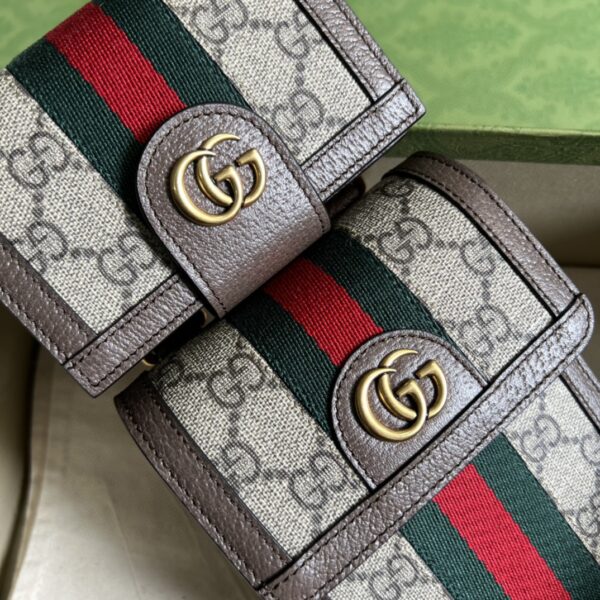 Gucci Ophidia GG mini bag and detachable wallet