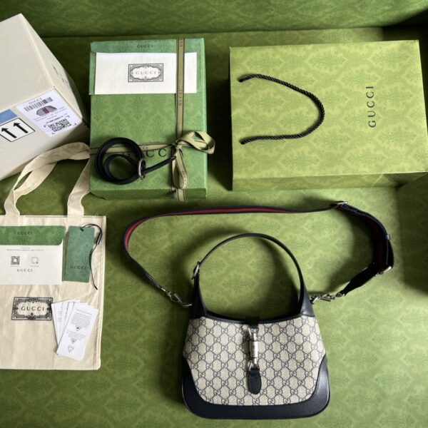 Gucci Jackie 1961 small GG shoulder bag