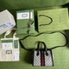 GUCCI OPHIDIA GG SMALL TOTE BAG