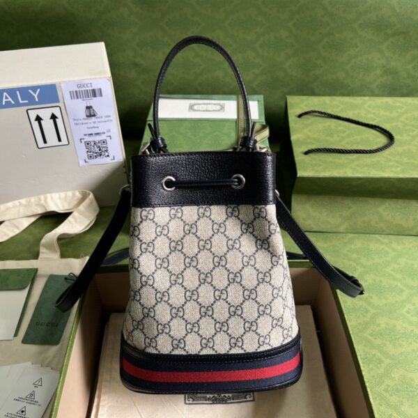 GUCCI Ophidia GG small bucket bag