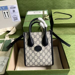 GUCCI Mini tote bag with Interlocking G