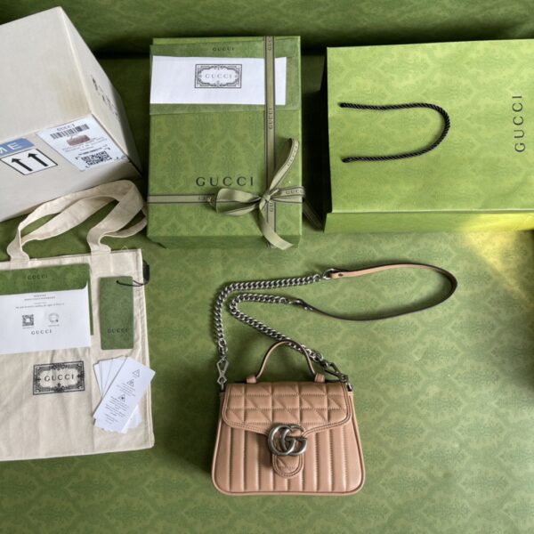 Gucci GG Marmont mini top handle bag