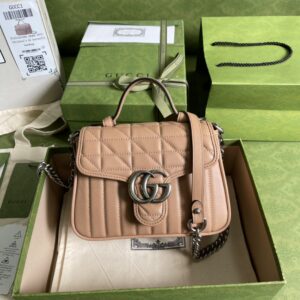 Gucci GG Marmont mini top handle bag